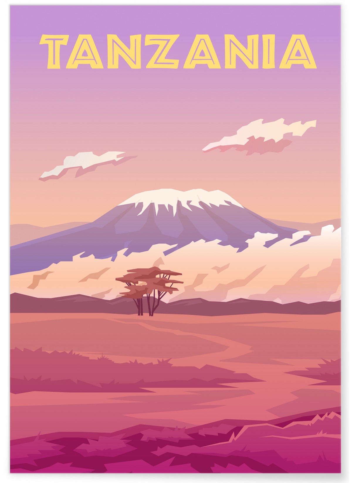 Affiche Tanzania
