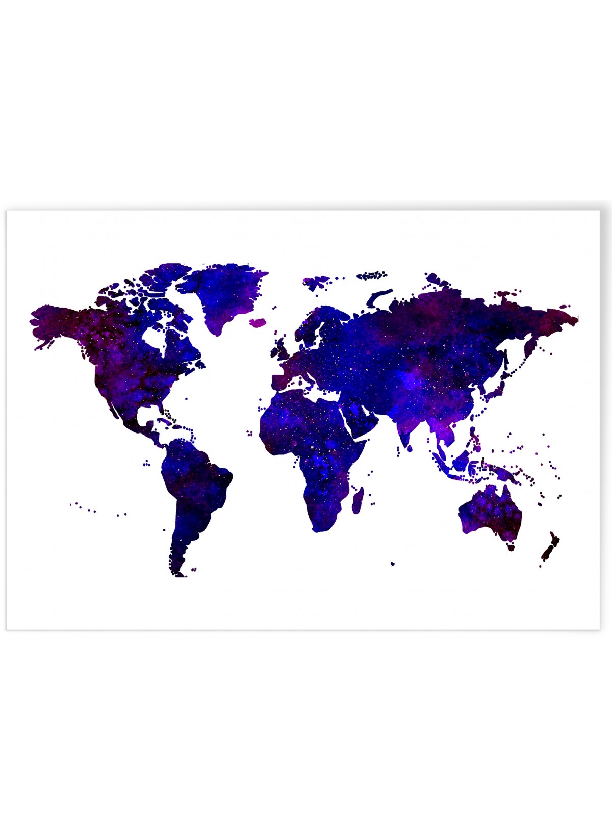 Poster Carte du monde 5