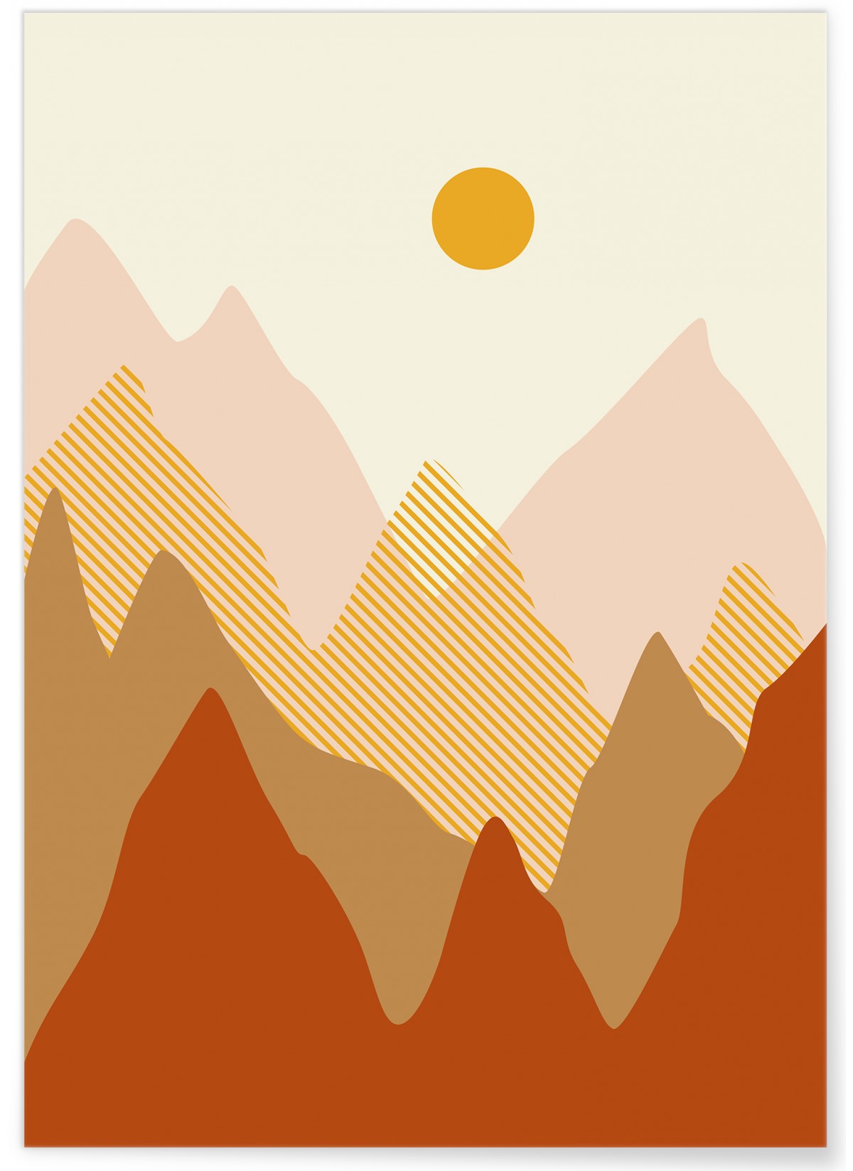 Affiche Abstract Landscape 6